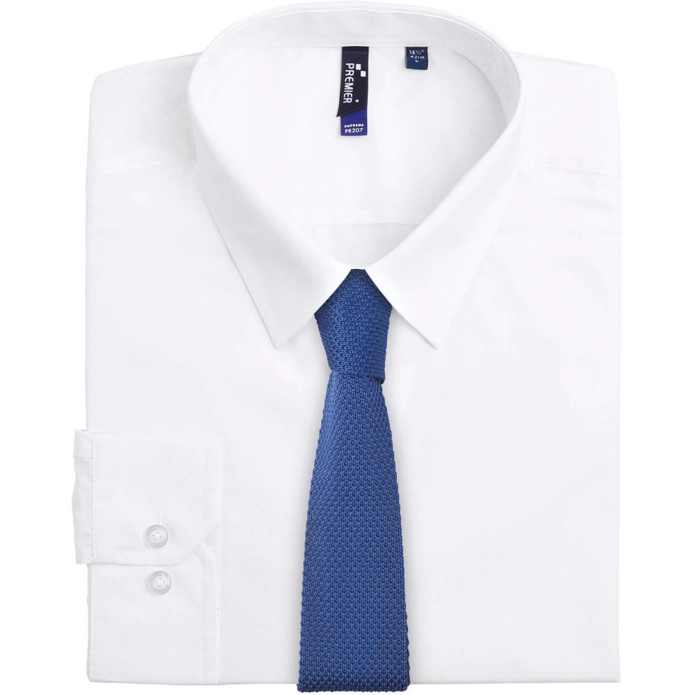 Corbata fina de punto