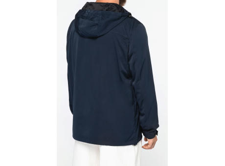 Chaqueta ecorresponsable con capucha unisex