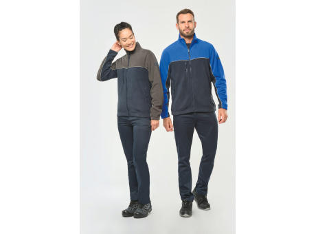 Chaqueta micropolar bicolor ecorresponsable - Unisex