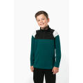 Sudadera de entrenamiento 1/4 de cremallera infantil