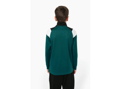 Sudadera de entrenamiento 1/4 de cremallera infantil