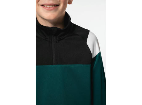 Sudadera de entrenamiento 1/4 de cremallera infantil