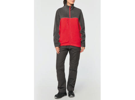 Chaqueta micropolar bicolor ecorresponsable - Unisex