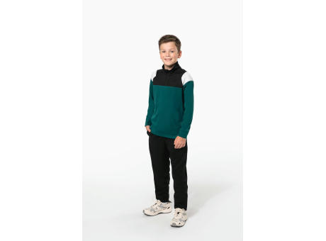 Sudadera de entrenamiento 1/4 de cremallera infantil