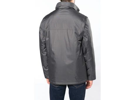 Cazadora con mangas amovibles hombre