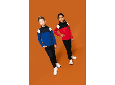Sudadera de entrenamiento 1/4 de cremallera infantil
