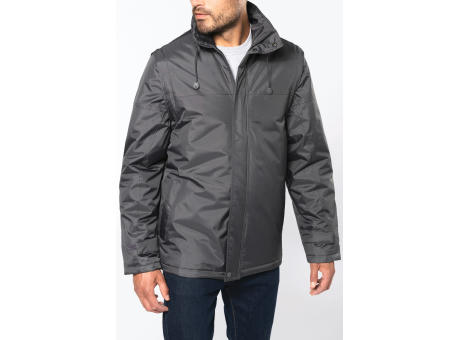 Cazadora con mangas amovibles hombre
