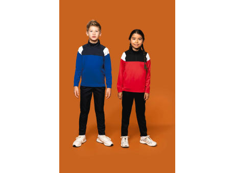 Sudadera de entrenamiento 1/4 de cremallera infantil