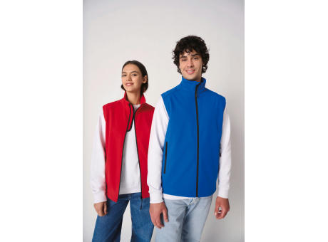 Chaleco softshell de 2 capas unisex