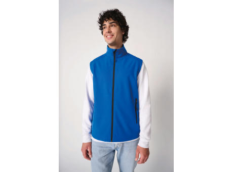 Chaleco softshell de 2 capas unisex