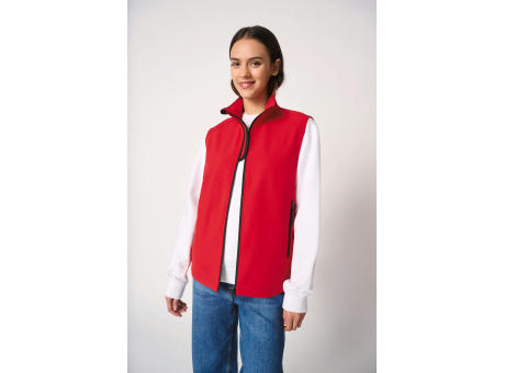 Chaleco softshell de 2 capas unisex