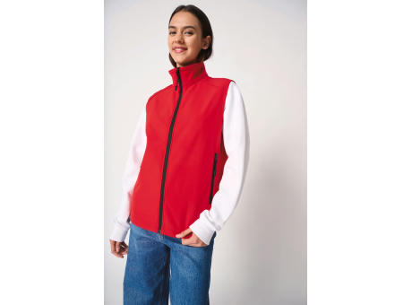 Chaleco softshell de 2 capas unisex