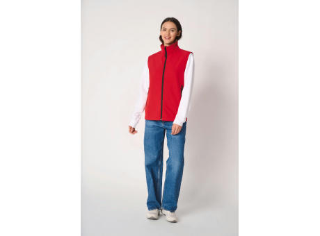 Chaleco softshell de 2 capas unisex