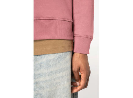 Sudadera ecorresponsable cuello redondo hombros caídos mujer