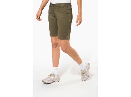 Bermuda chino mujer