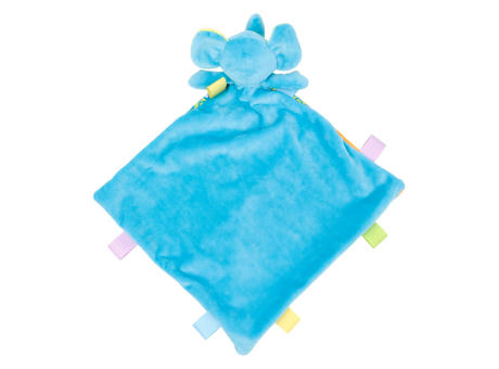 Manta multicolor elefante