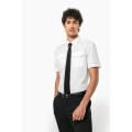 Camisa piloto manga corta hombre