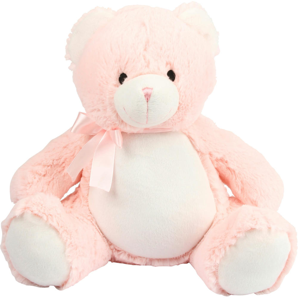 Oso de peluche con cremallera