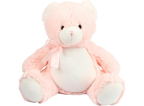 Oso de peluche con cremallera