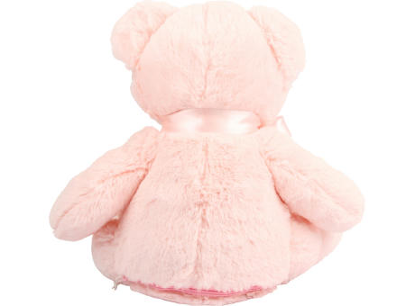 Oso de peluche con cremallera