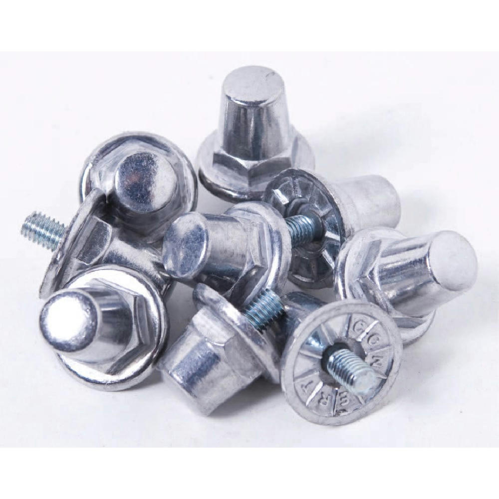 Pack 100 tacos hexagonales de aluminio 