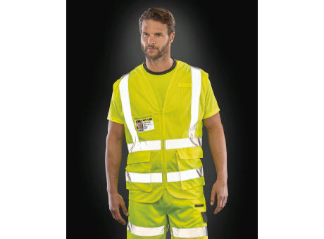 Chaleco de seguridad de rejilla