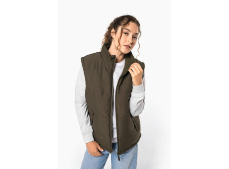 Chaleco acolchado con forro de polar