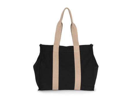 Bolsa shopper reciclada grande con fuelle 