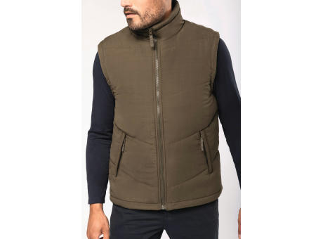 Chaleco acolchado con forro de polar