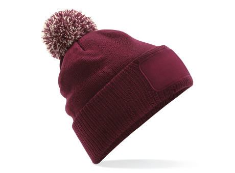 Gorro parche Snowstar® con pompón <br/>