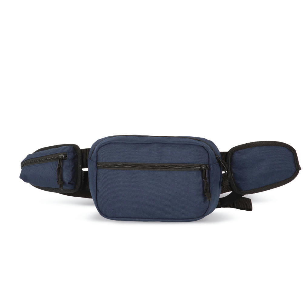 Riñonera grande reciclada con bolsillo lateral