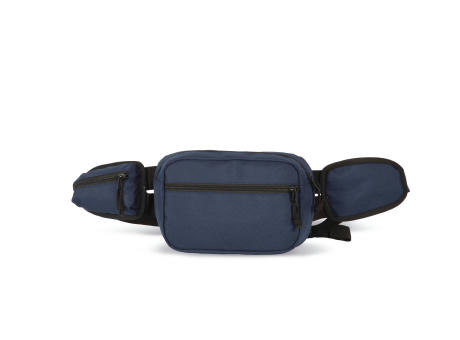 Riñonera grande reciclada con bolsillo lateral