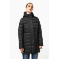Parka ligera acolchada con capucha para mujer