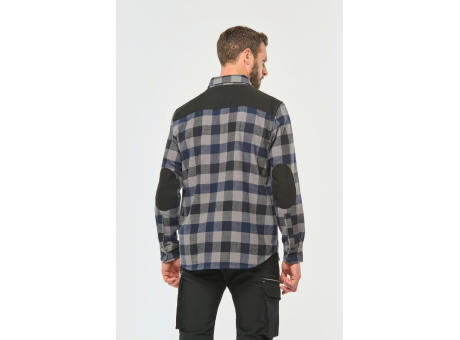 Camisa a cuadros con bolsillos