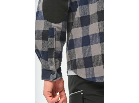 Camisa a cuadros con bolsillos
