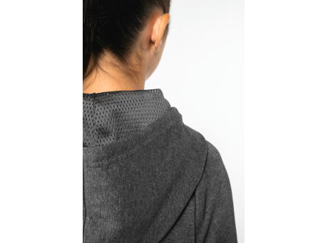 Chaqueta cremallera y capucha infantil