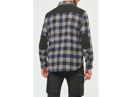 Camisa a cuadros con bolsillos