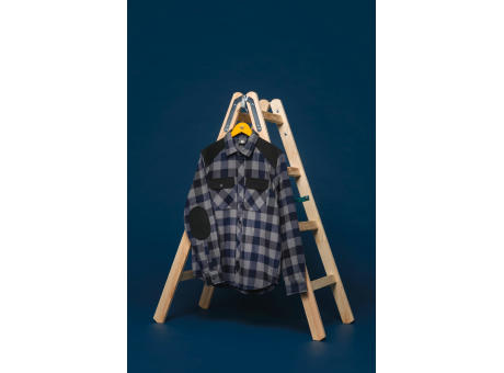 Camisa a cuadros con bolsillos