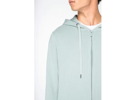 Sudadera ecorresponsable cremallera y capucha French Terry unisex