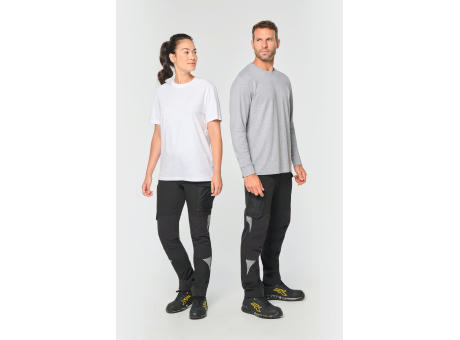 Pantalón stretch reciclado multibolsillos unisex