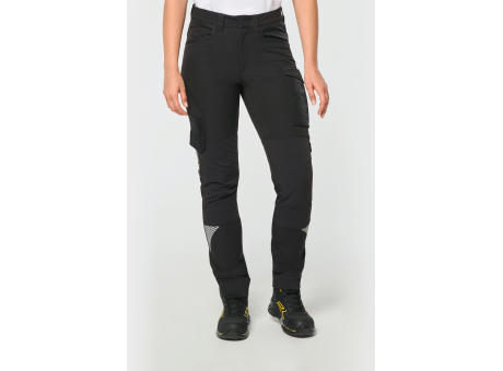 Pantalón stretch reciclado multibolsillos unisex