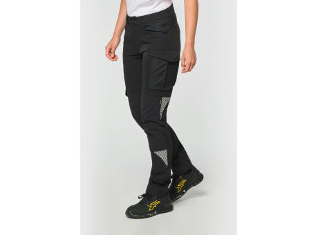Pantalón stretch reciclado multibolsillos unisex