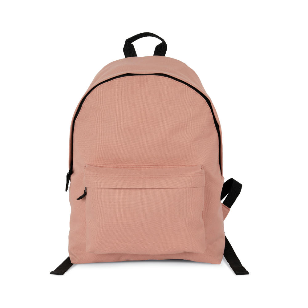 Mochila casual reciclada con bolsillo delantero