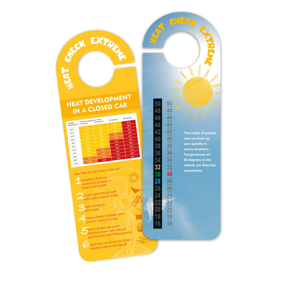 HitzeCheck-Spiegelhänger