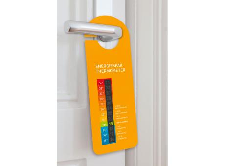 Energiesparthermometer-Türhänger
