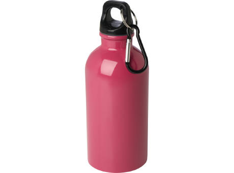 Oregon 400 ml RCS-zertifizierte, einwandige Trinkflasche aus Edelstahl mit Karabinerhaken