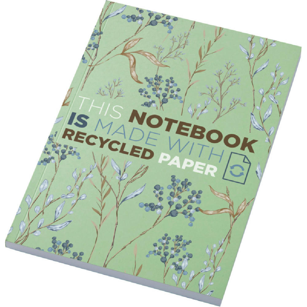 Novella Austen A5 Softcover Notizbuch aus Recyclingmaterial – 100 Blatt