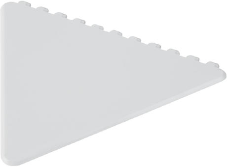 Frosty triangular recycled plastic ice scraper