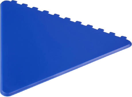 Frosty triangular recycled plastic ice scraper