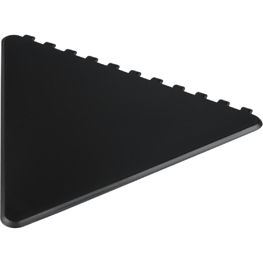 Frosty triangular recycled plastic ice scraper